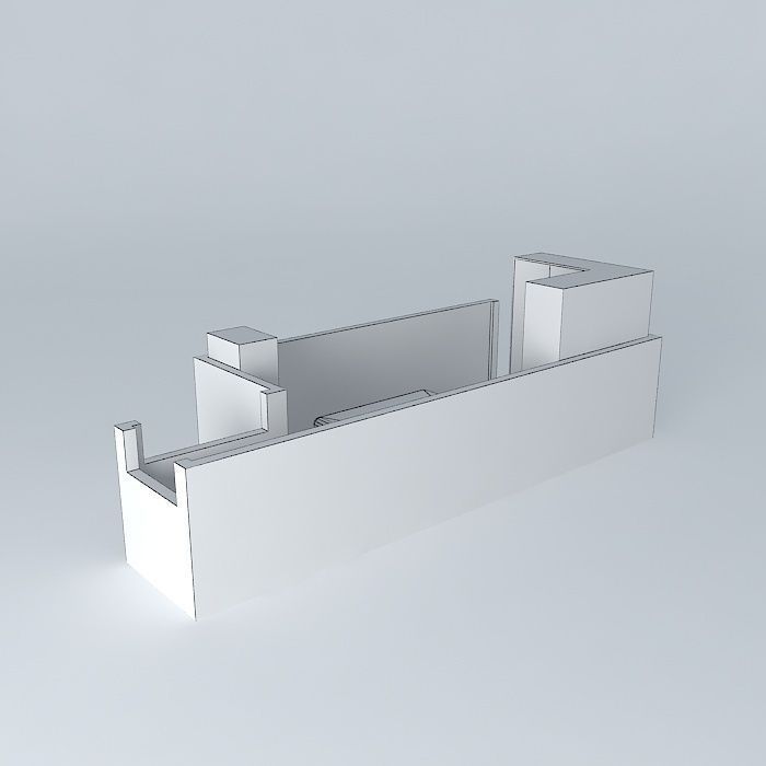 silorkut room with table and chairs Free 3D model_4