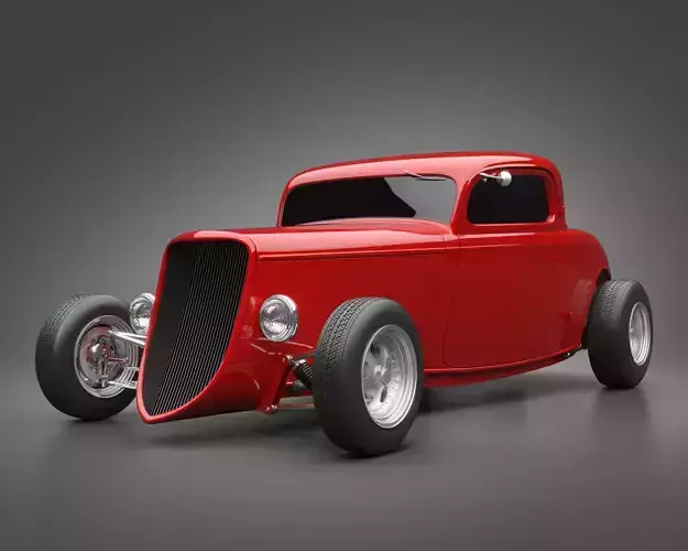 1933 Boyd Coddington Vern Luce Coupe 3D model
