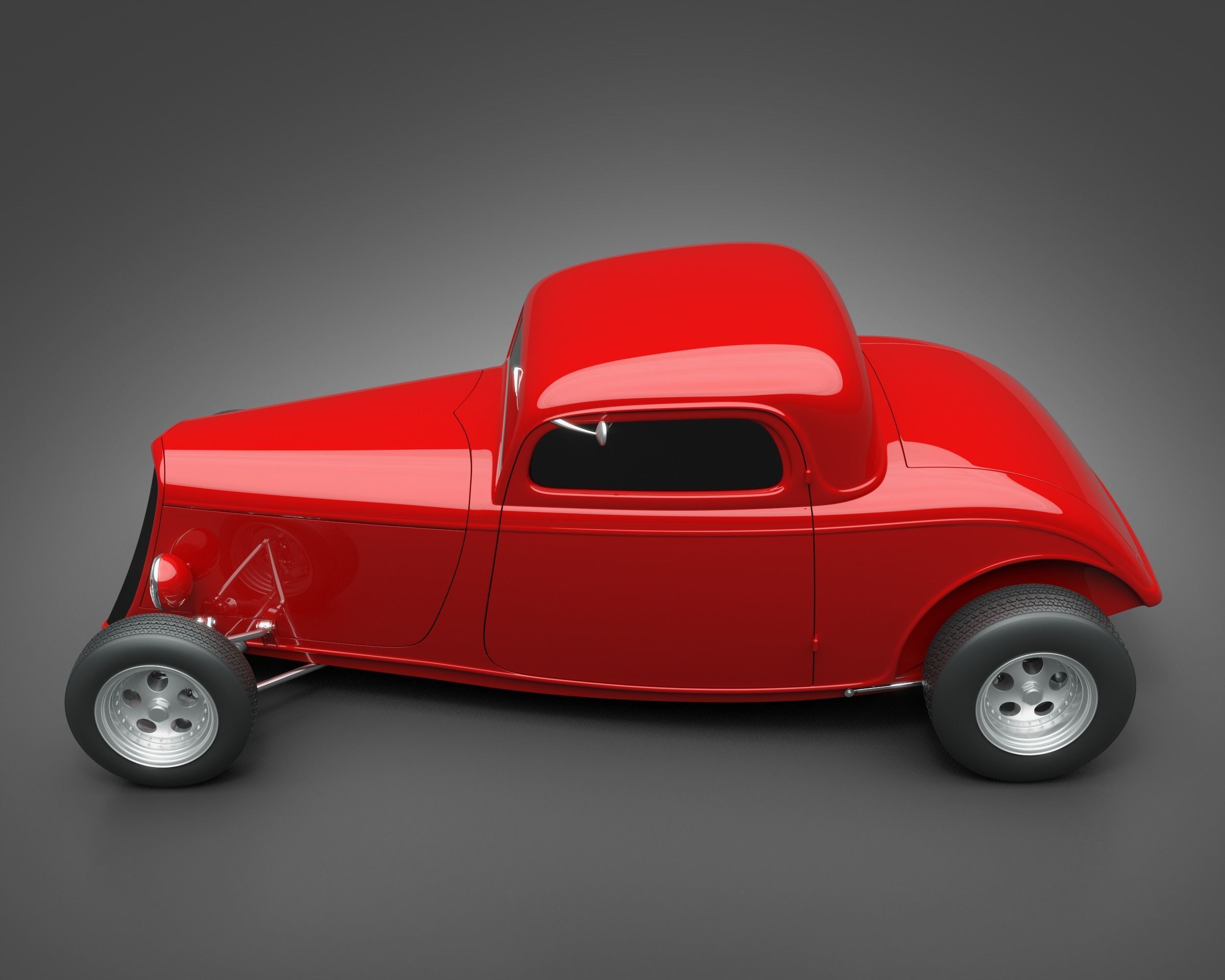 1933 Boyd Coddington Vern Luce Coupe 3D model_4