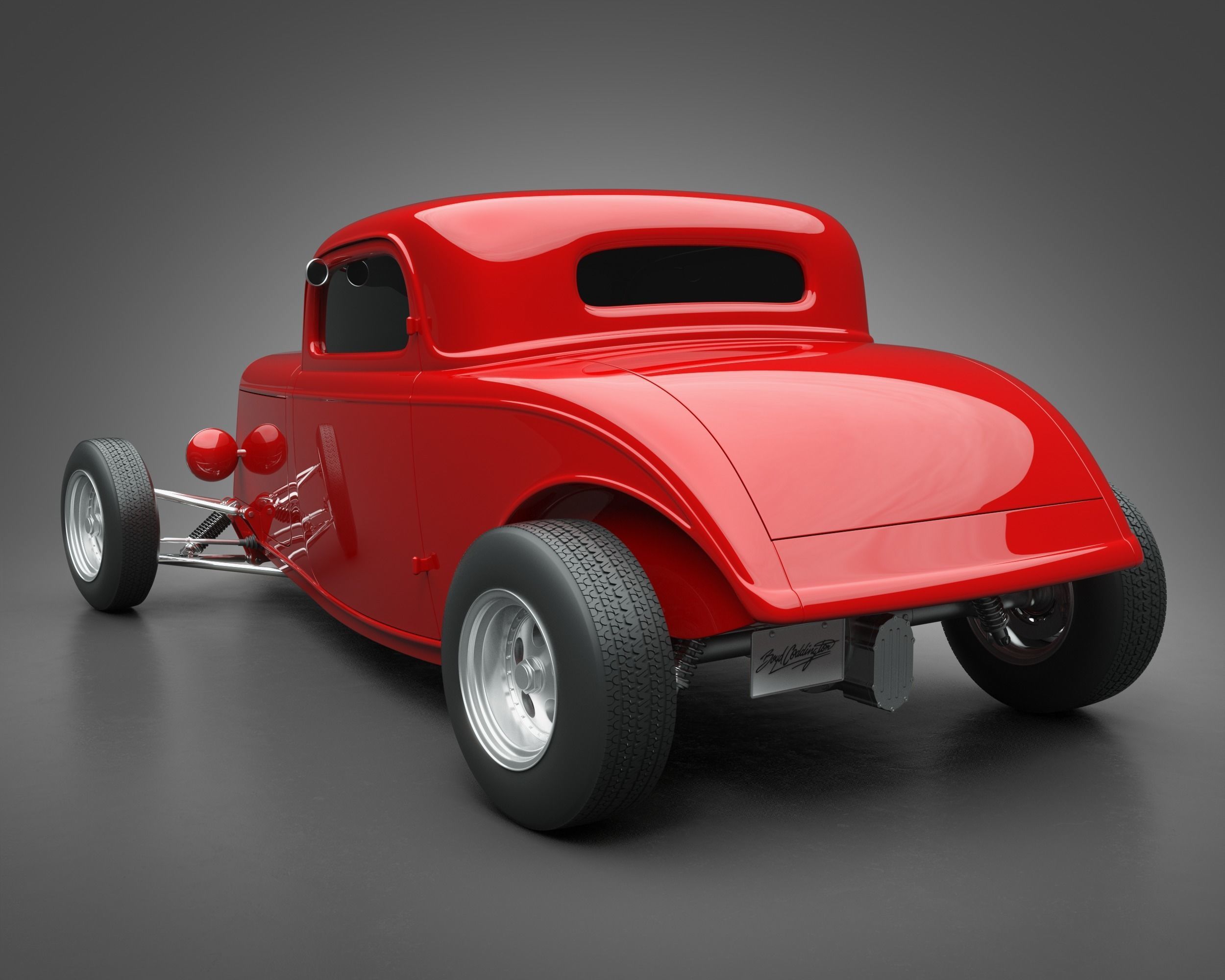 1933 Boyd Coddington Vern Luce Coupe 3D model_6