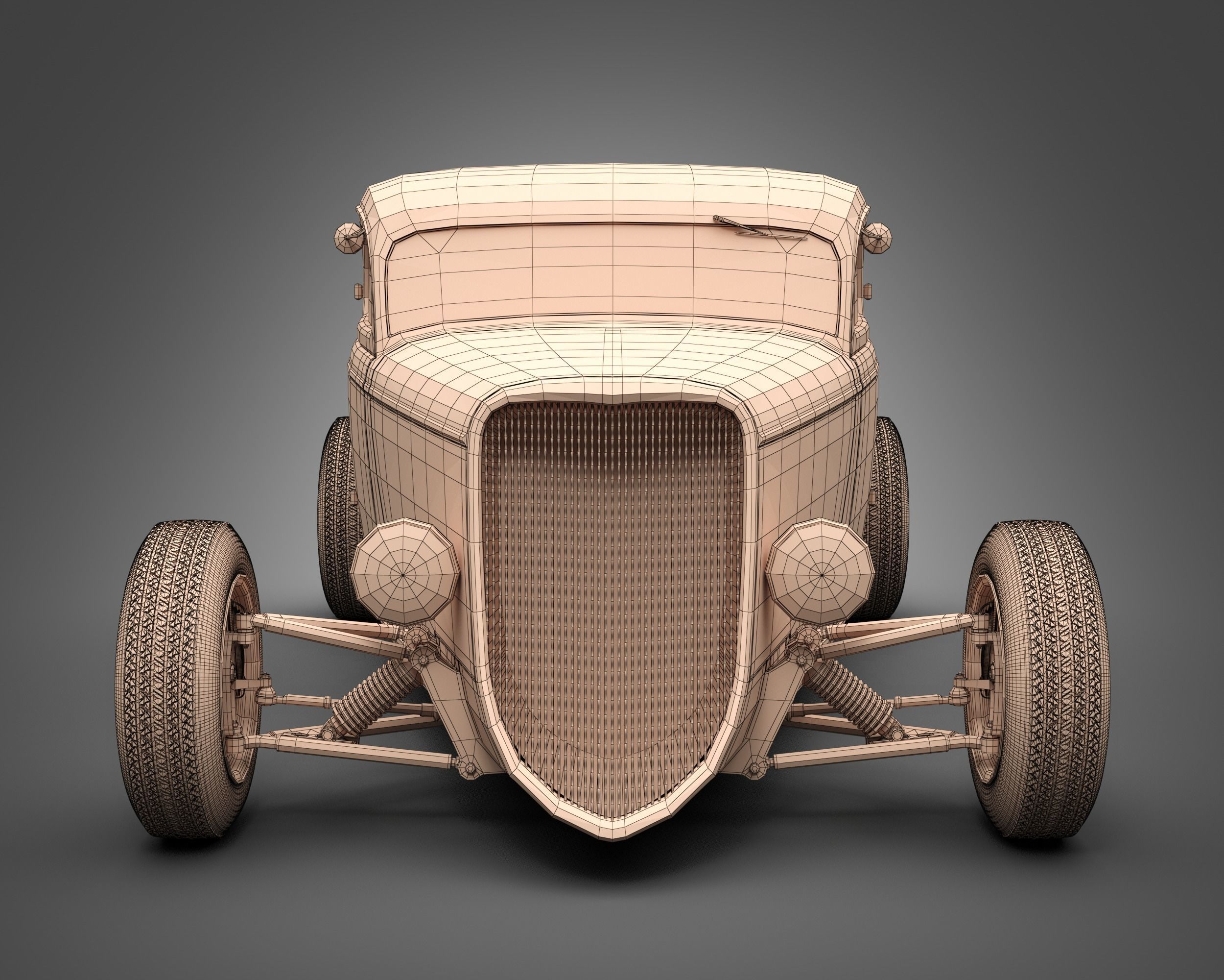 1933 Boyd Coddington Vern Luce Coupe 3D model_9
