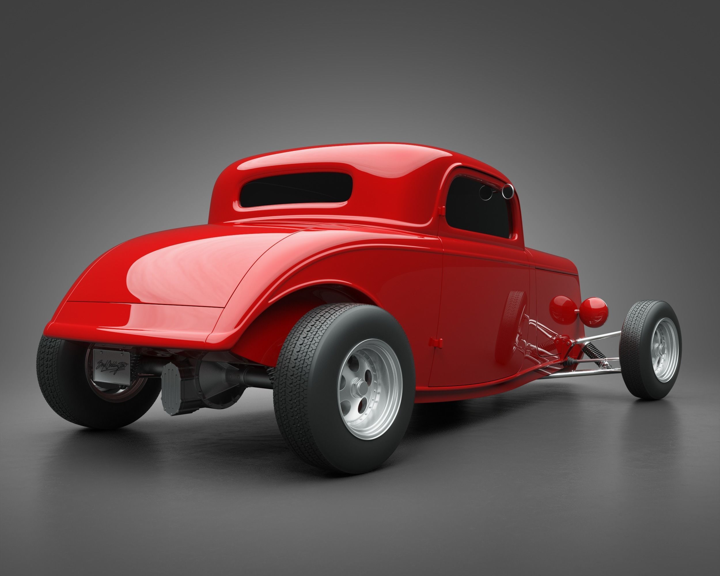 1933 Boyd Coddington Vern Luce Coupe 3D model_1