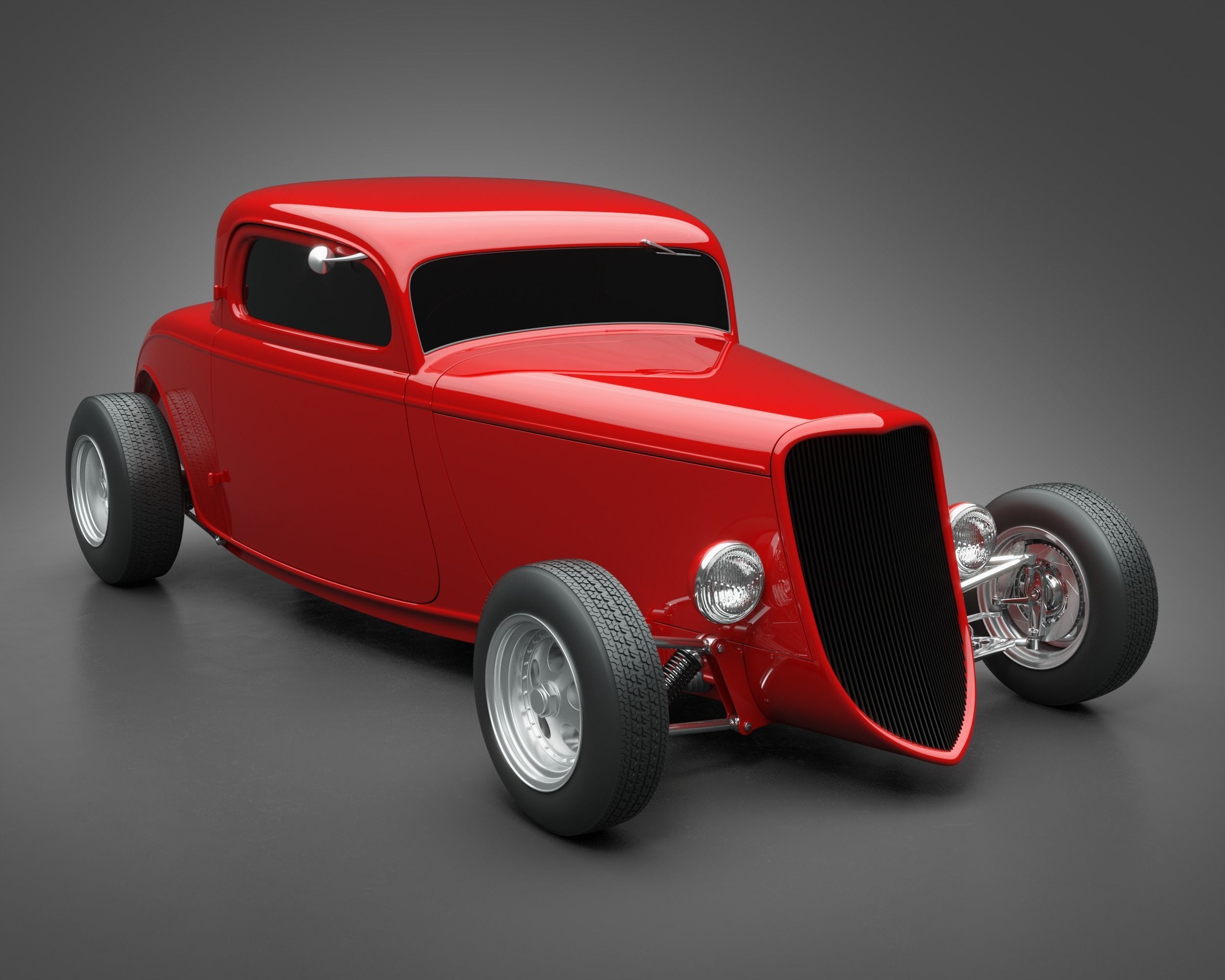 1933 Boyd Coddington Vern Luce Coupe 3D model_5