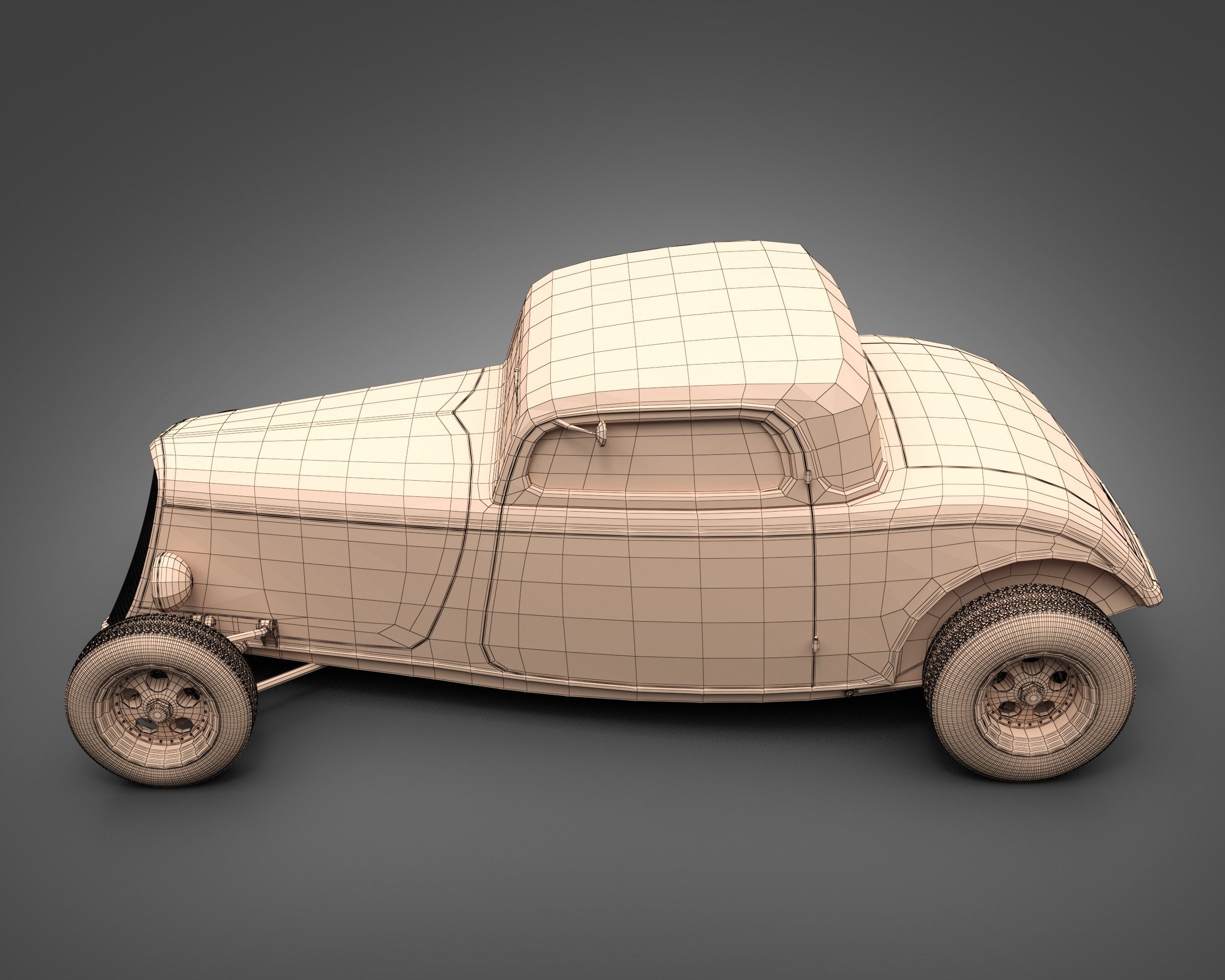 1933 Boyd Coddington Vern Luce Coupe 3D model_11