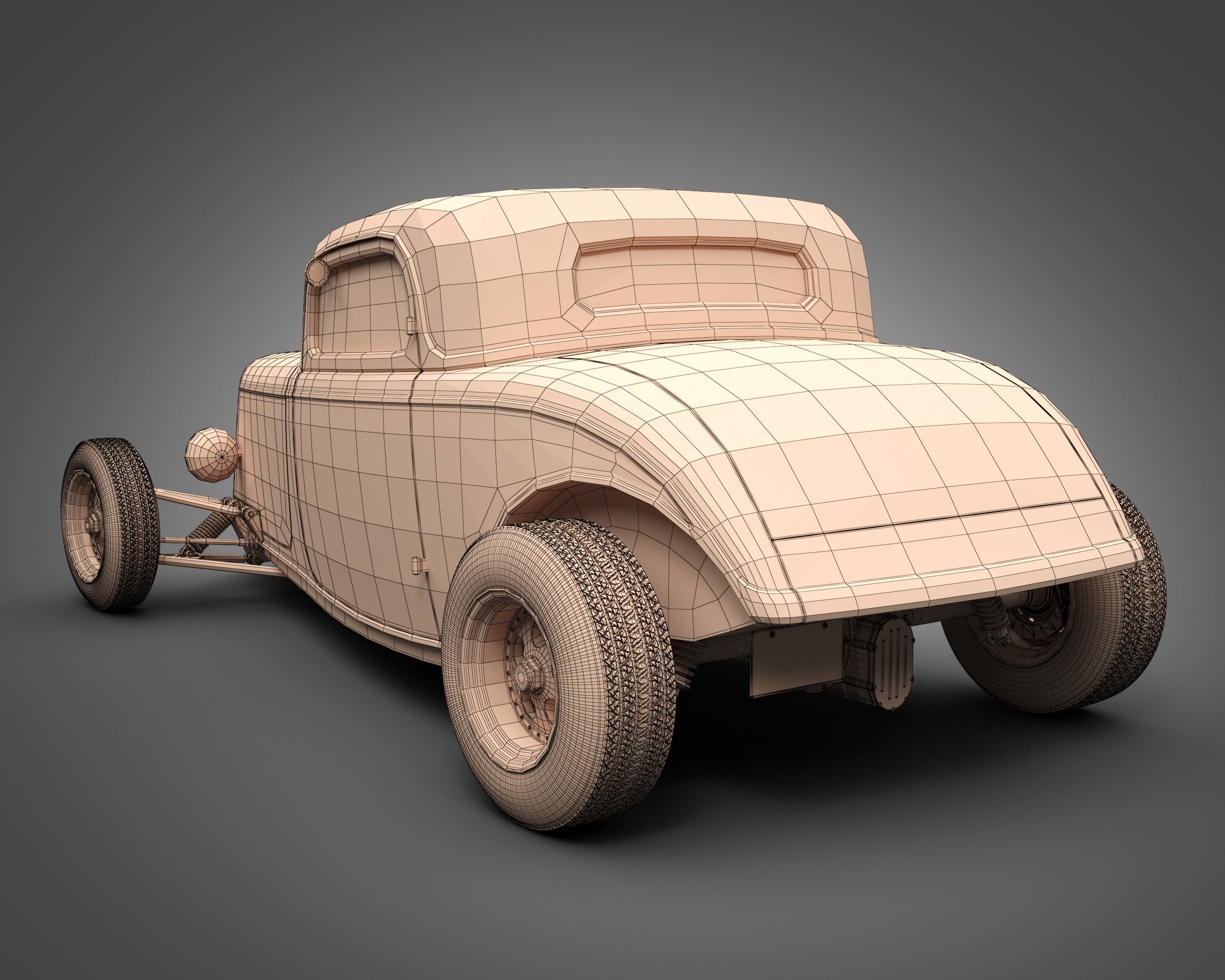 1933 Boyd Coddington Vern Luce Coupe 3D model_13