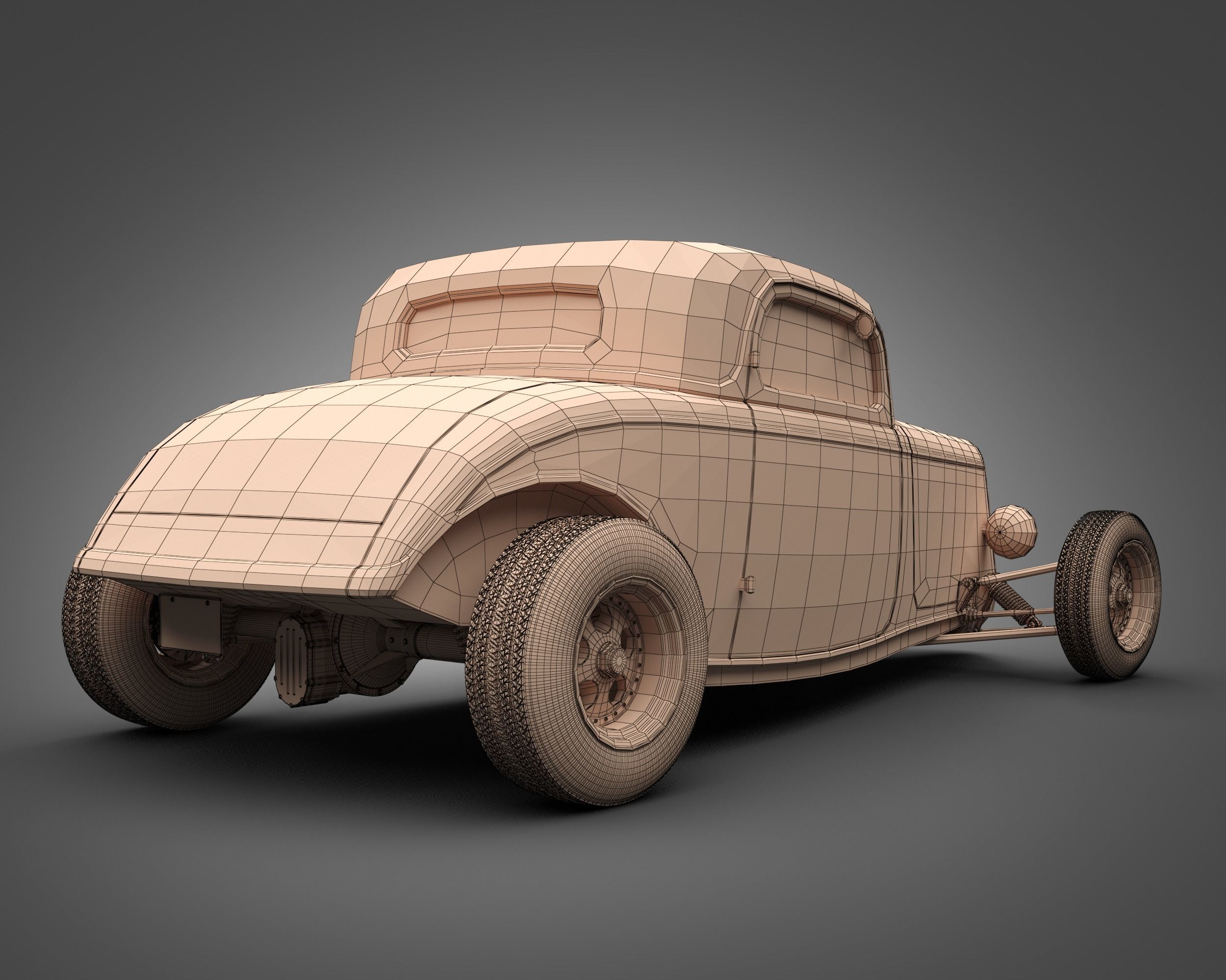 1933 Boyd Coddington Vern Luce Coupe 3D model_8