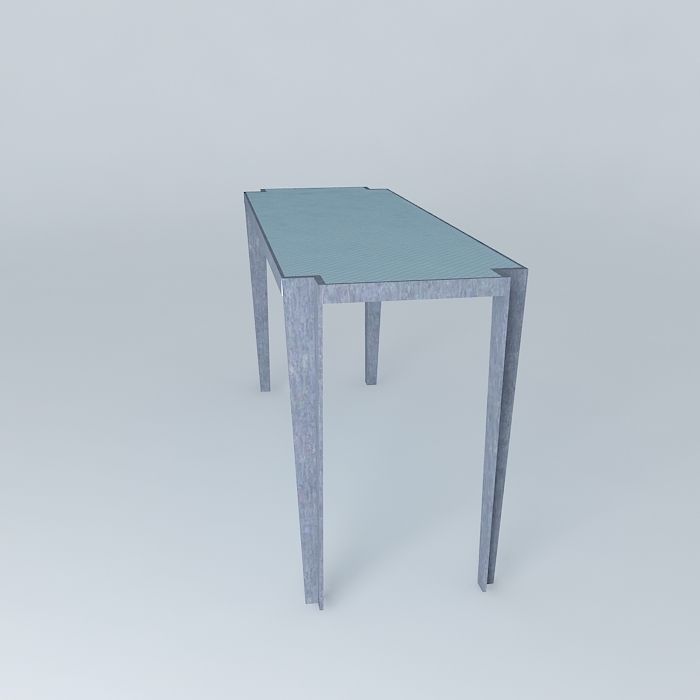 showcase console Free 3D model_2