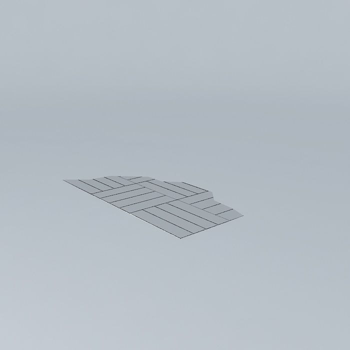 rug carpet Free 3D model_4