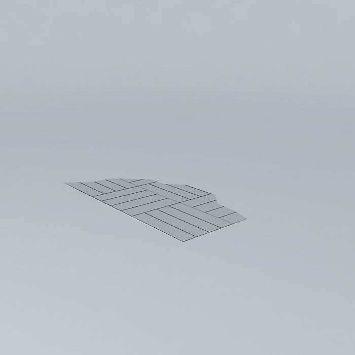 rug carpet Free 3D model_3