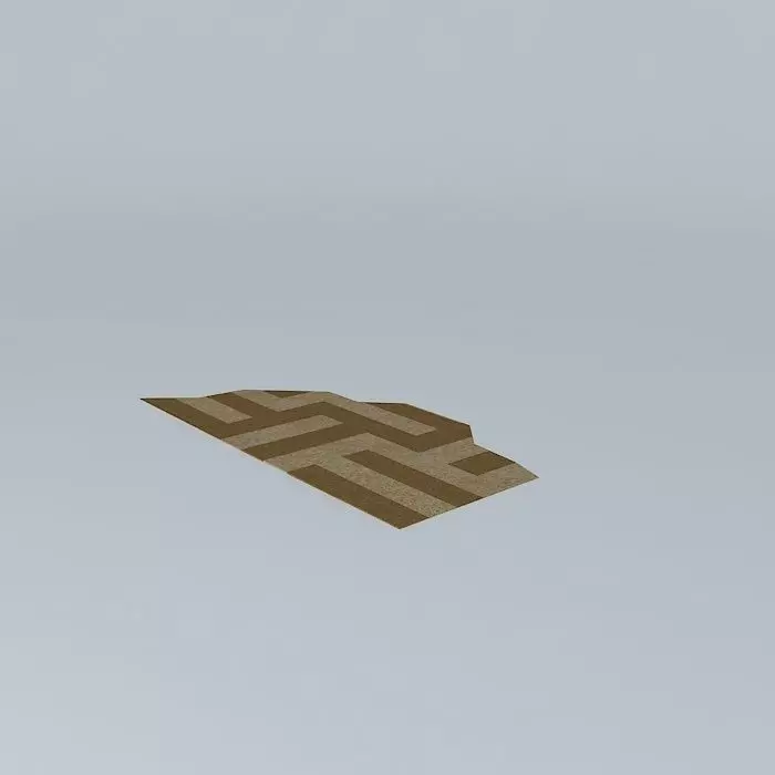 rug carpet Free 3D model_0
