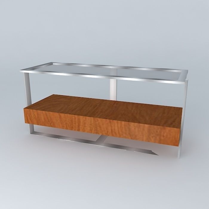 showcase console Free 3D model_1