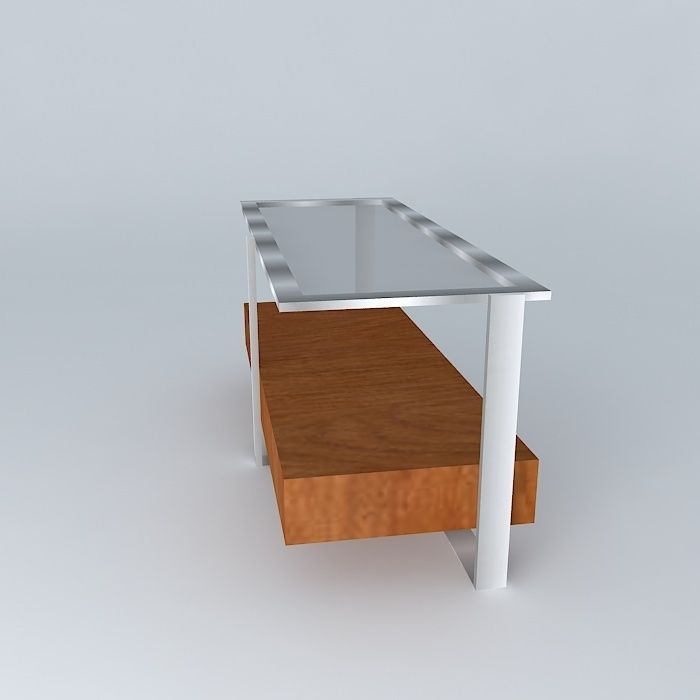 showcase console Free 3D model_2