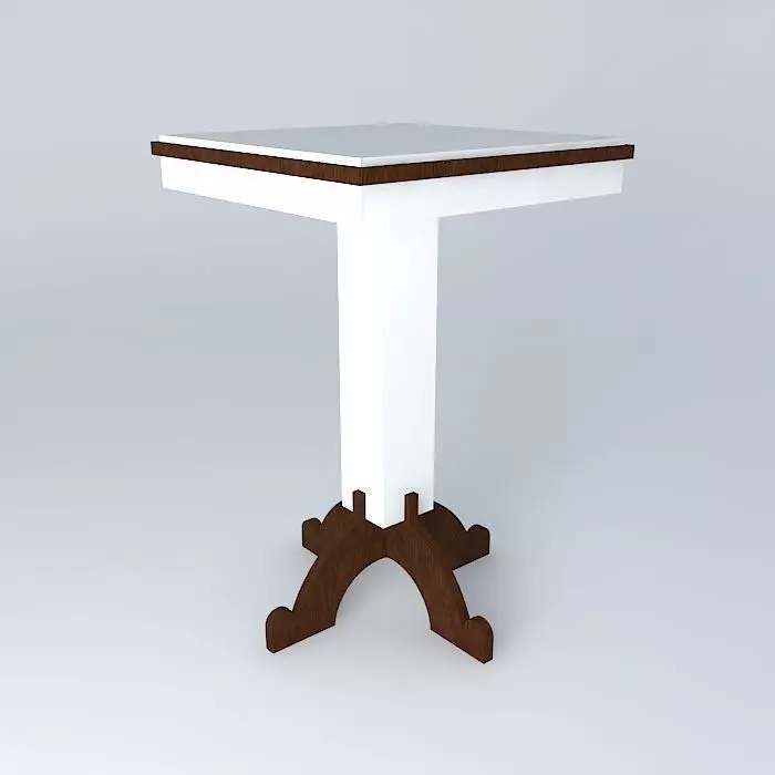 bistro table mesa bar Free 3D model