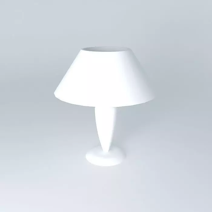 lamp lamp with shade Free 3D model_0