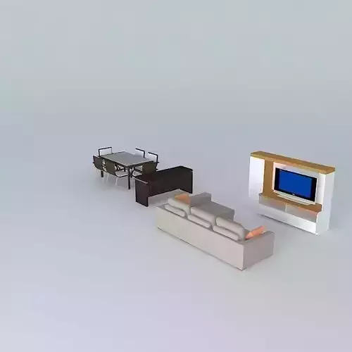 rakelli living room and dining table