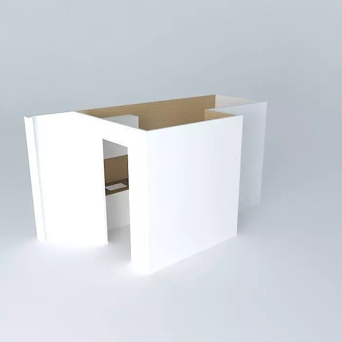 mieorkut box with door Free 3D model