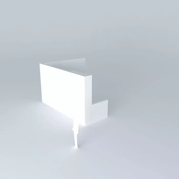 liorkut kitchen with person in it Free 3D model_0