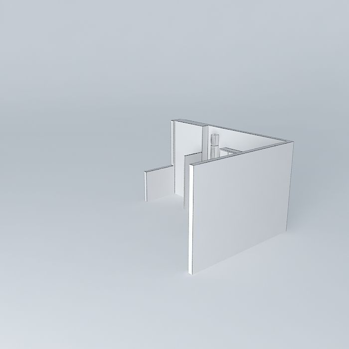 liorkut kitchen with person in it Free 3D model_4