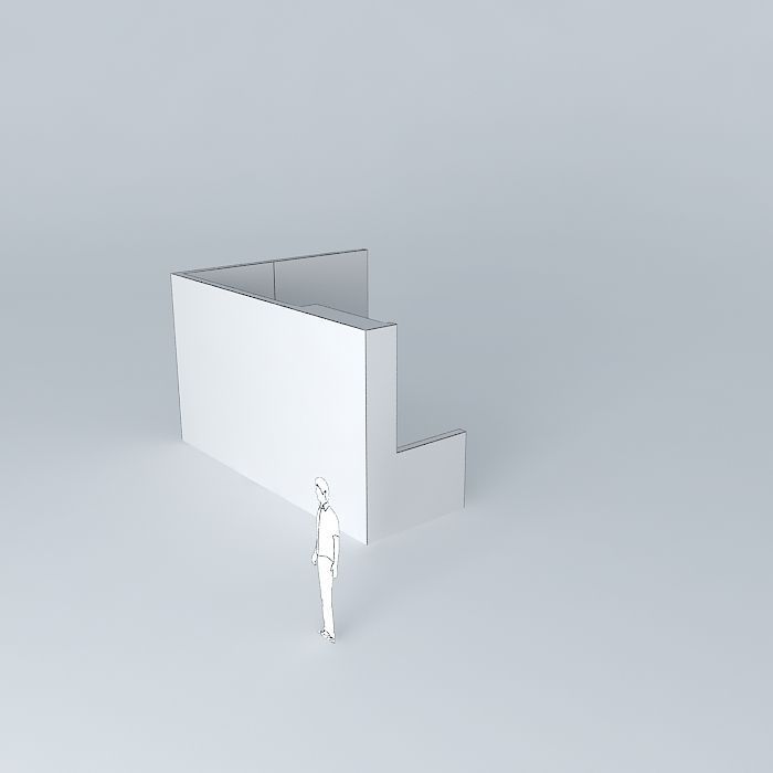 liorkut kitchen with person in it Free 3D model_3