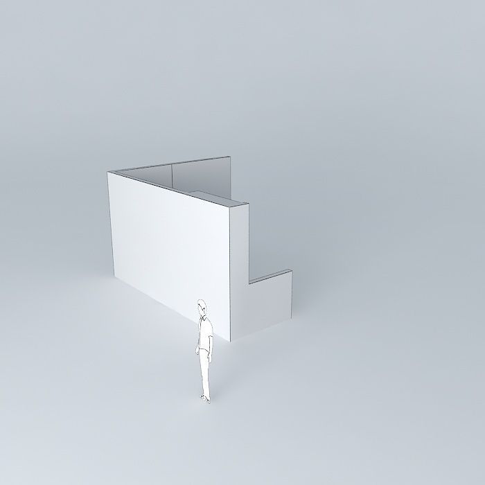 liorkut kitchen with person in it Free 3D model_3