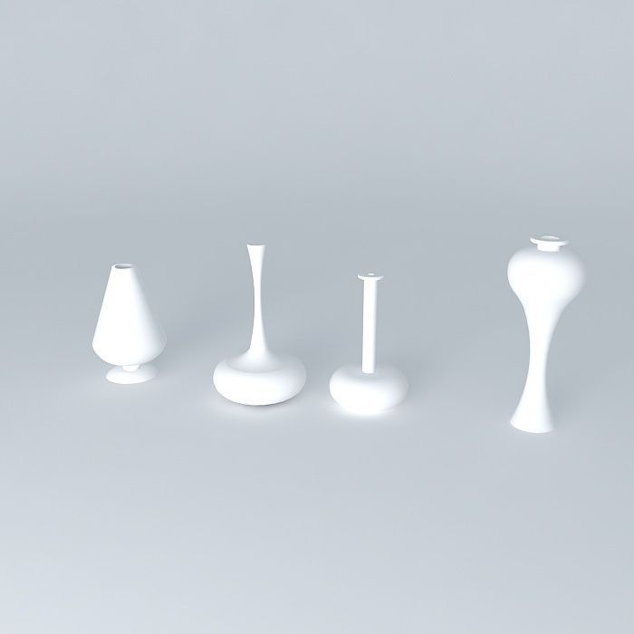ornaments vessels vases Free 3D model_1