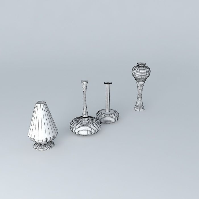ornaments vessels vases Free 3D model_4