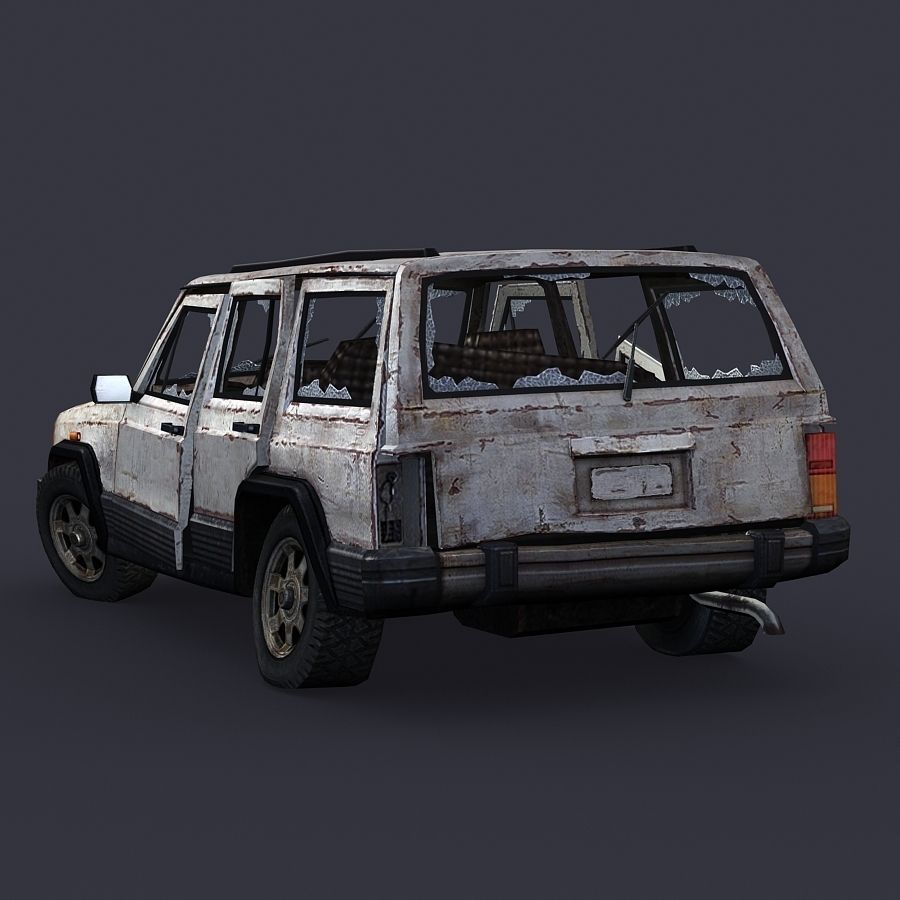 Car jeep 3D Model Game ready .max .fbx - CGTrader.com