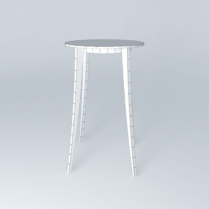 side table mesa de canto Free 3D model_3