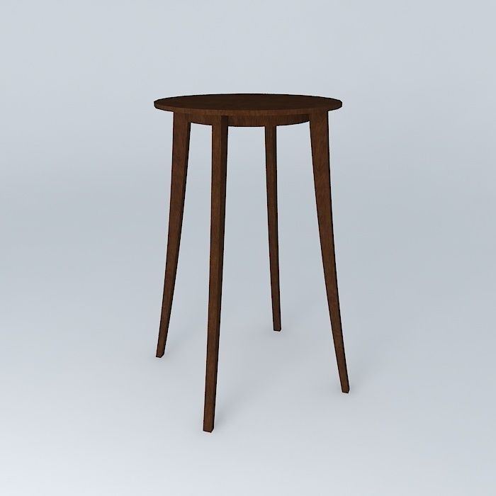 side table mesa de canto Free 3D model_1