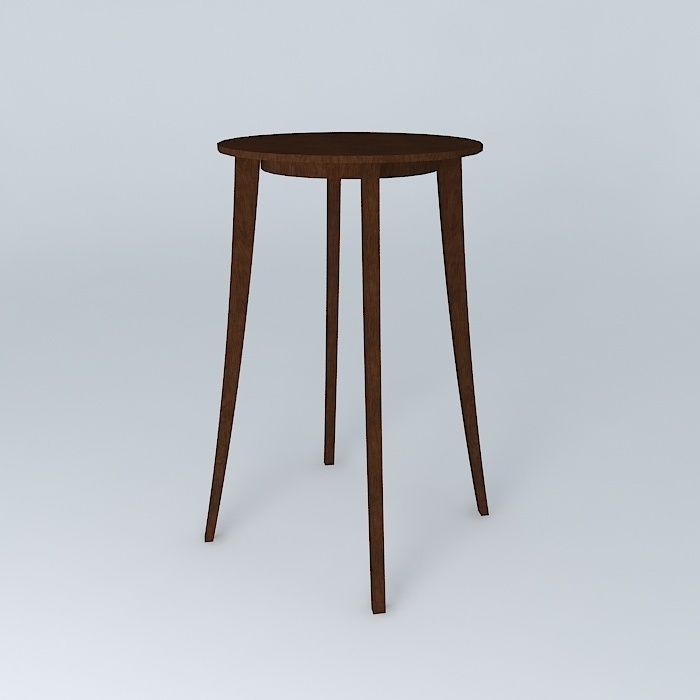 side table mesa de canto Free 3D model_2