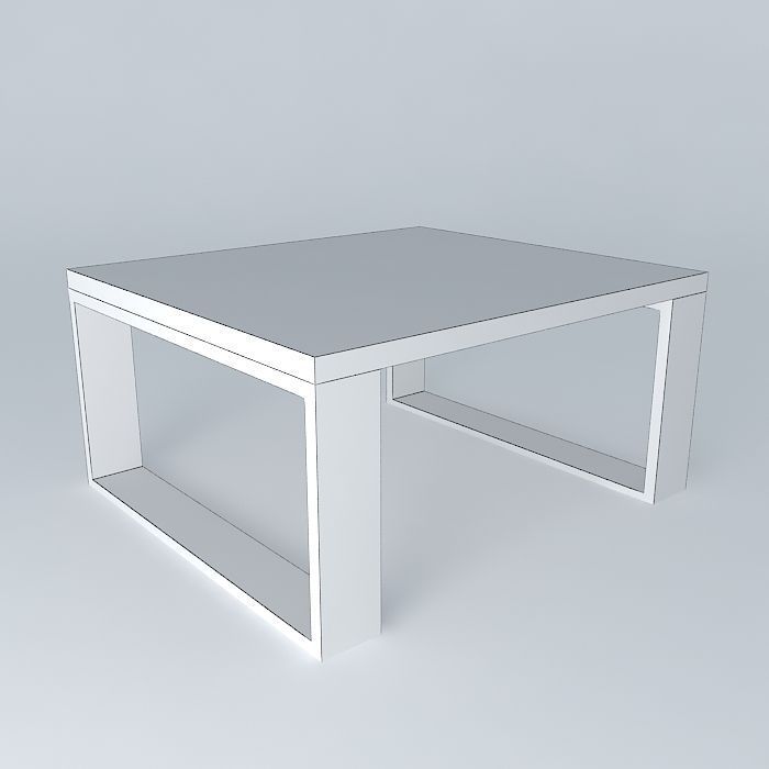 coffee table mesa de centro Free 3D model_3