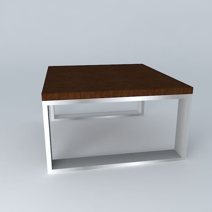 coffee table mesa de centro Free 3D model_2