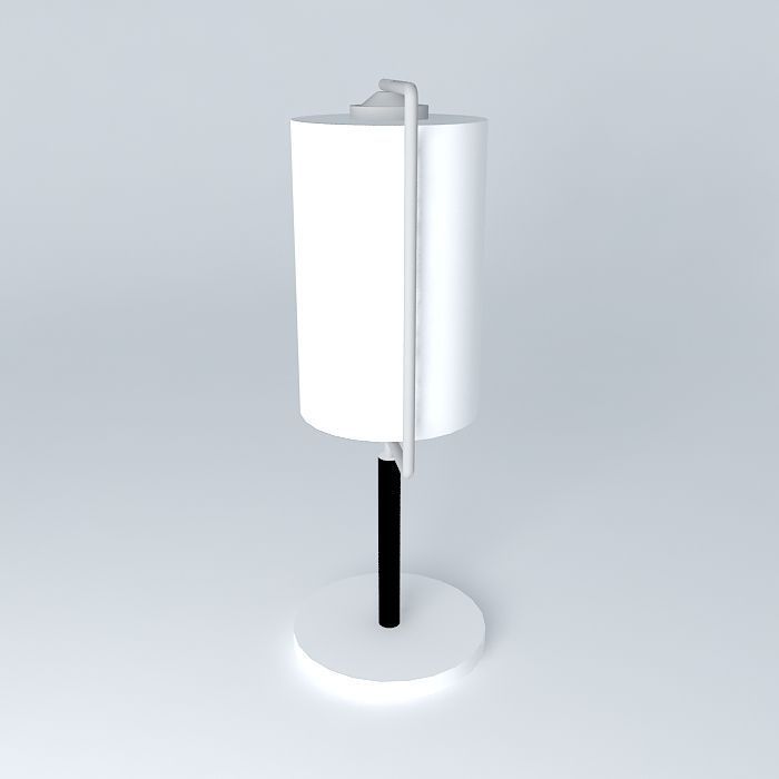 lamp lamp with base Free 3D model_2