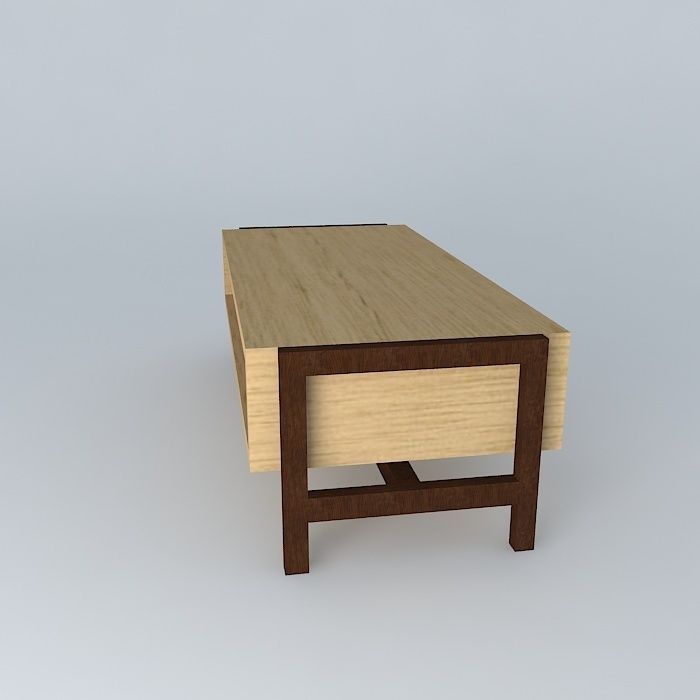 coffe table mesa de centro Free 3D model_2