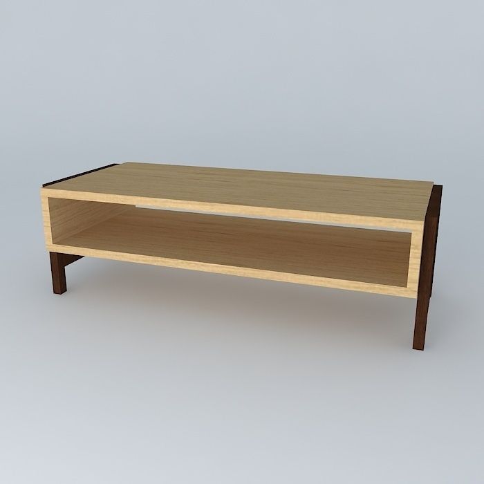coffe table mesa de centro Free 3D model_1