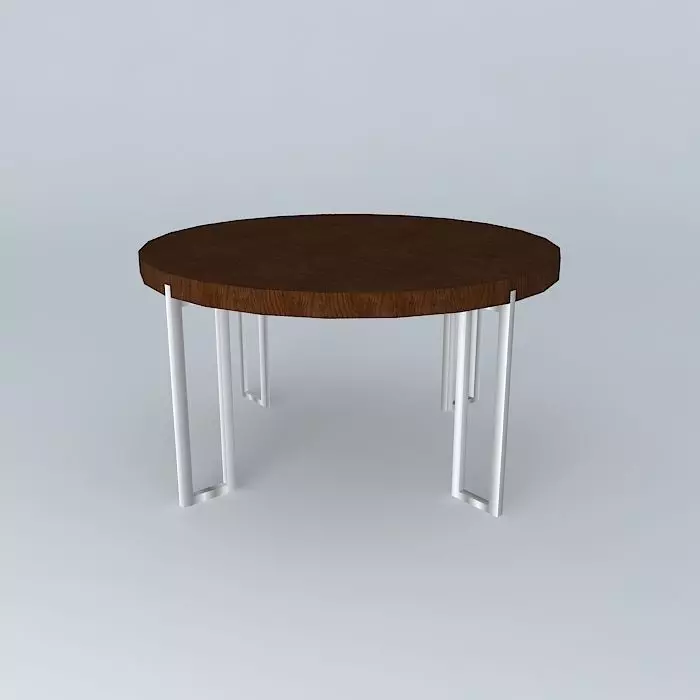 And coffee table mesa de center Ed Free 3D model_0