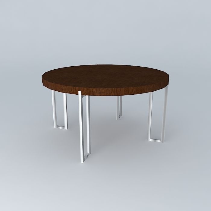 And coffee table mesa de center Ed Free 3D model_1