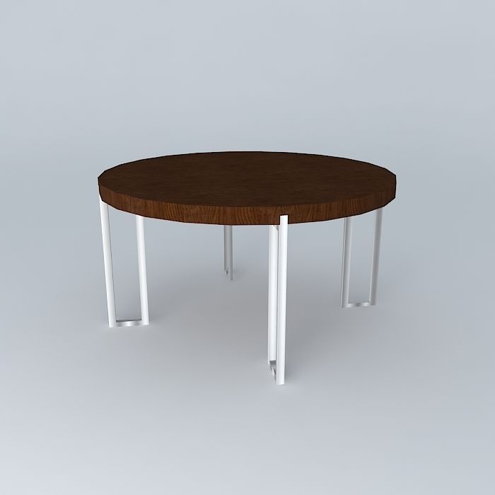 And coffee table mesa de center Ed Free 3D model_2