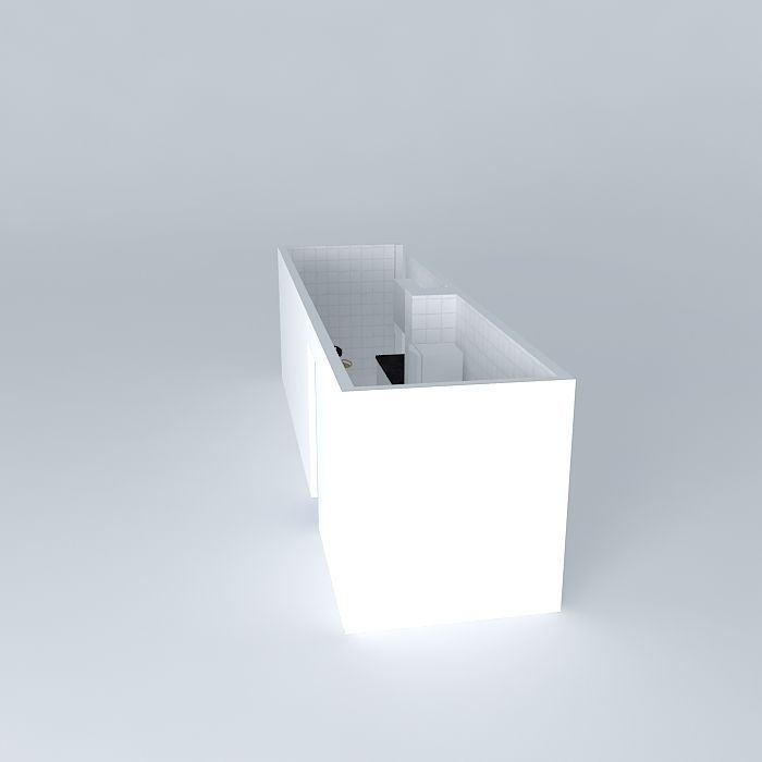 silmaraorkut room with wall Free 3D model_2