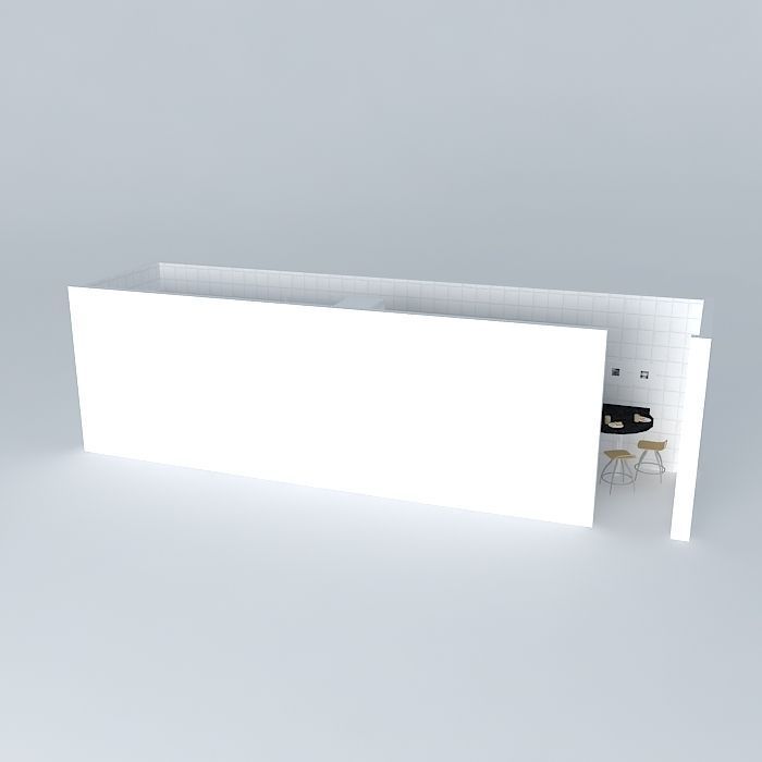 silmaraorkut room with wall Free 3D model_1