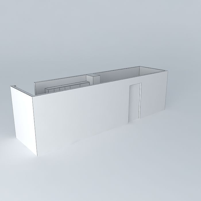 silmaraorkut room with wall Free 3D model_3
