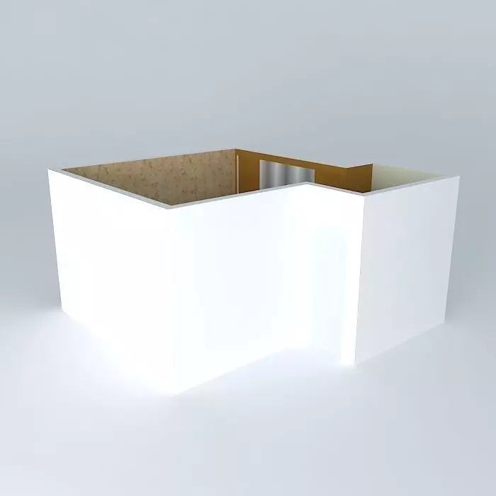sibeleorkut room with walls and wooden floor Free 3D model