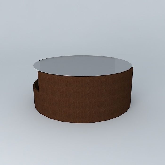 coffee table mesa de centro Free 3D model_1