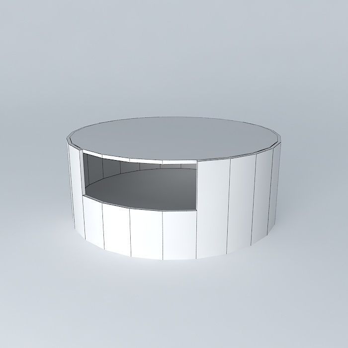 coffee table mesa de centro Free 3D model_3