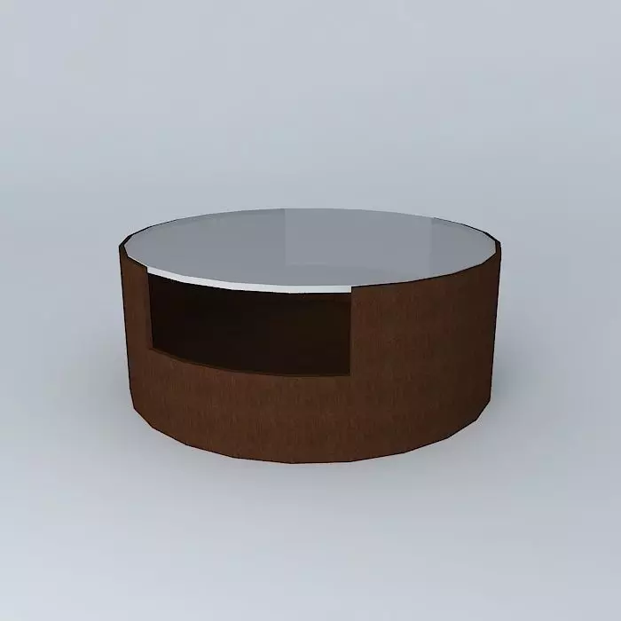 coffee table mesa de centro Free 3D model_0