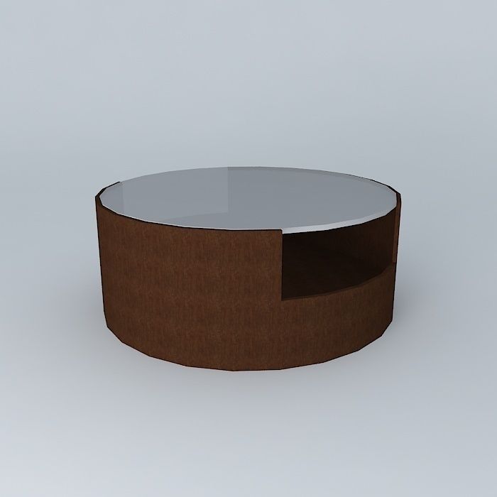coffee table mesa de centro Free 3D model_2