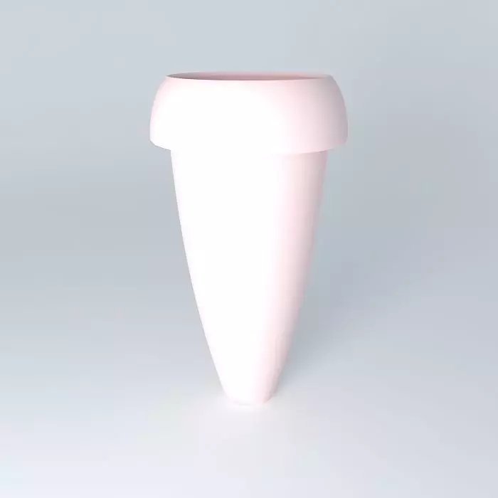 vase glass Free 3D model