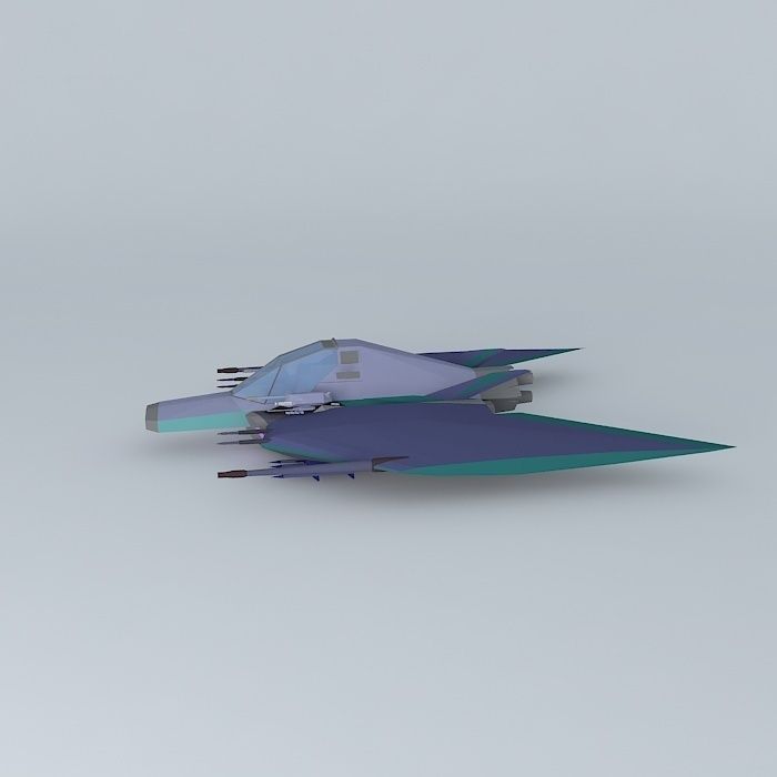 SQ Guardian F2P Fighter Guardian class Free 3D model_2