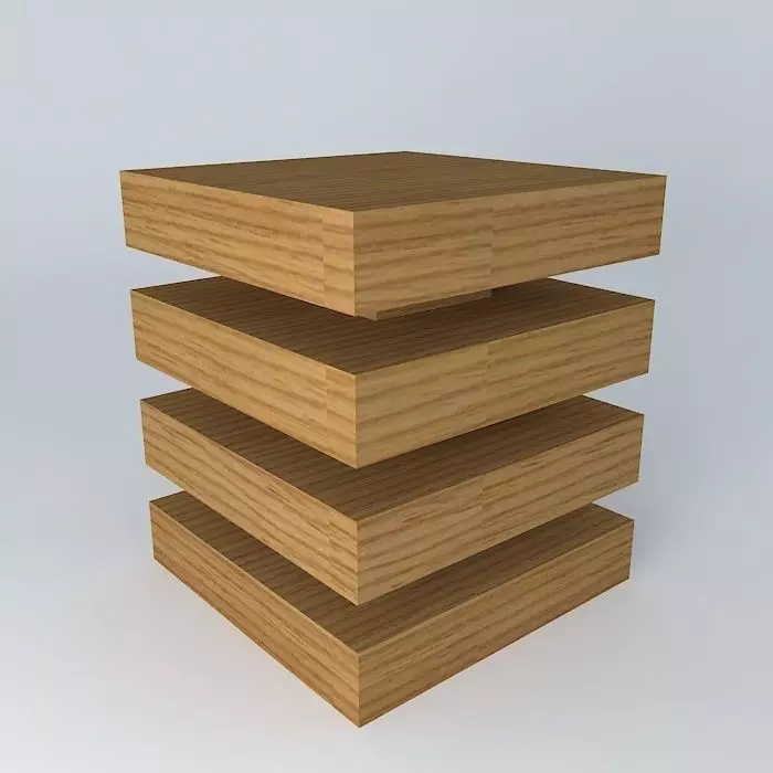 side table mesa de canto Free 3D model_0