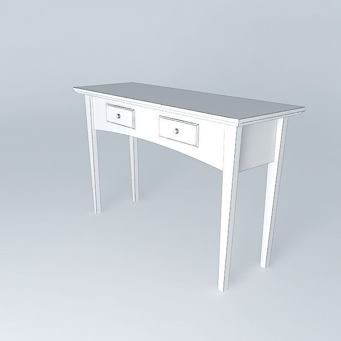 aparador hallway table Free 3D model_4